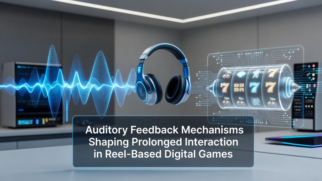 Visuelle Darstellung von Soundwellen und Walzen in digitalen Spielen mit Fokus auf akustische Elemente