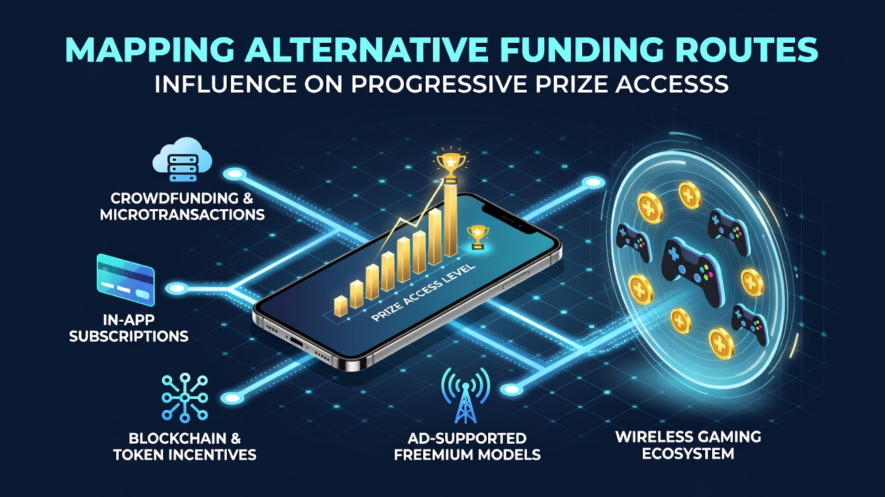 Darstellung der Verbindungen zwischen alternativen Zahlungswegen und progressiven Gewinnstrukturen in mobilen Spielen