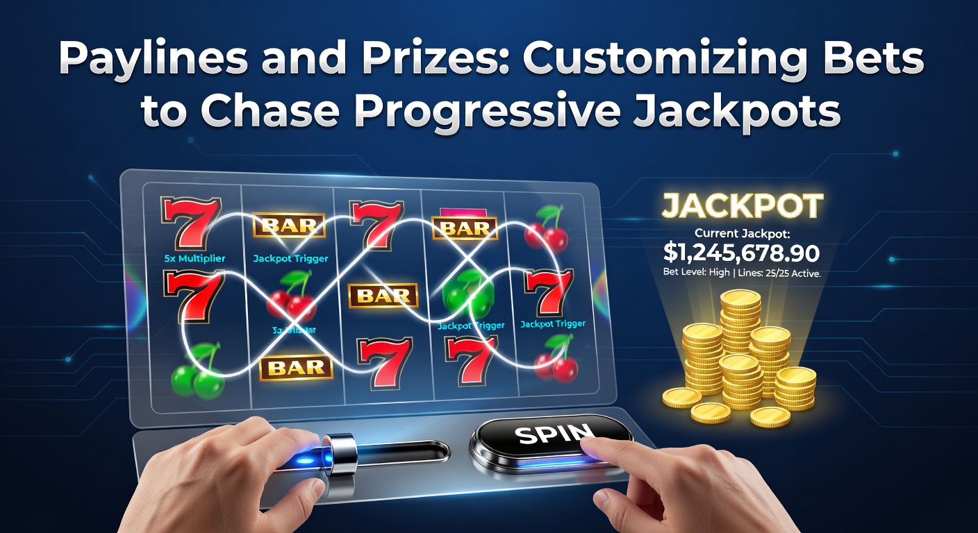 Visuelle Darstellung von aktivierten Gewinnlinien in einem modernen Slot-Spiel mit progressivem Jackpot-Anzeiger