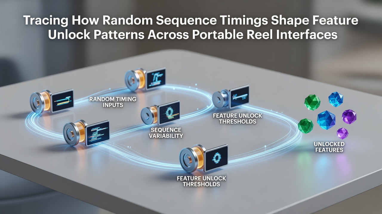 Darstellung von Sequenz-Timings und Walzen-Interfaces in mobilen Spielsystemen